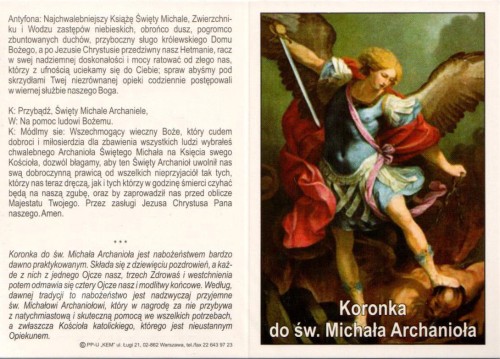 koronka do Michała Archanioła-1
