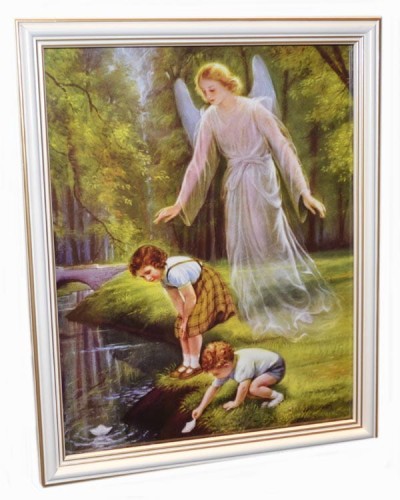 obraz z Aniołem Stróżem