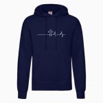 Bluza damska granatowa - wykres życia