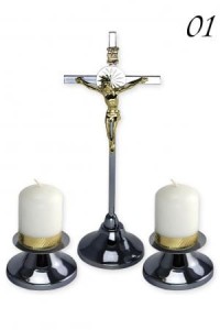 Zestaw kolędowy nr 01 krzyż tradycyjny z aureolą