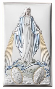 OBRAZEK MATKA BOŻA NIEPOKALANA W/81322/COL