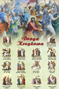 Droga Krzyżowa - Pocztówka 100 szt.