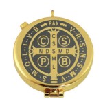 Cyborium z medalem Św. Benedykta T518