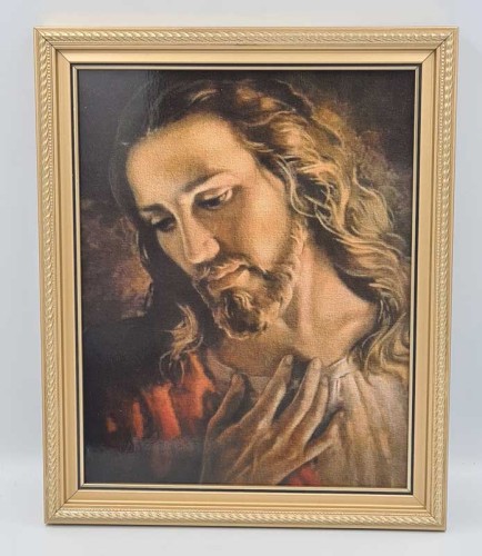 Obraz Jezusa w ramce do powieszenia