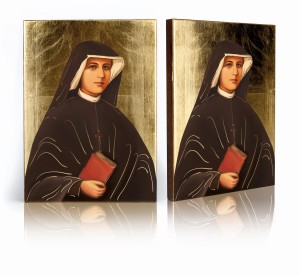 Ikona z certyfikatem Święta Faustyna