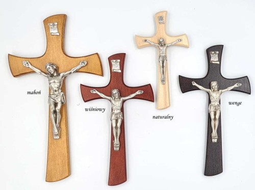 Krzyż drewniany na ścianę
