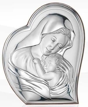 obraz posrebrzany religijny