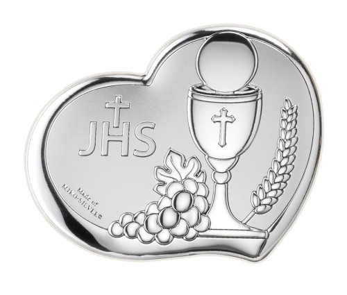 obrazek na Pierwszą komunię świętą w sercu