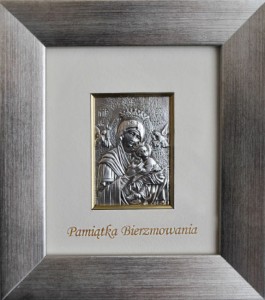 Pamiątka Sakramentu Bierzmowania - Matka Boża Anielska