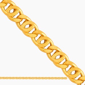 Złoty łańcuszek Tigra 45 cm 