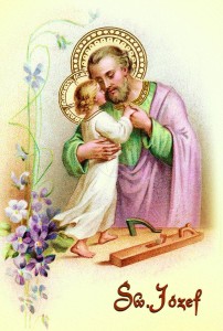 Święty Józef - Pocztówka z modlitwą 100 szt