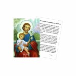 Święty Józef - Pocztówka z modlitwą 100 szt. 