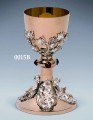 Kielich z kamieniami bogato zdobiony D-0015B-2
