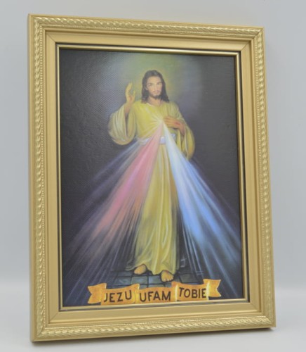 obrazek z Jezusem Miłosiernym