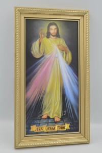 Obrazek religijny do zawieszenia - Jezu Ufam Tobie