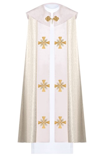 kapa kremowa z haftem-1