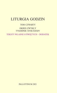 LITURGIA GODZIN (DODATEK, TOM IV)