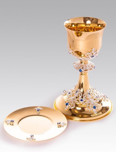 kielich zdobiony liturgiczny