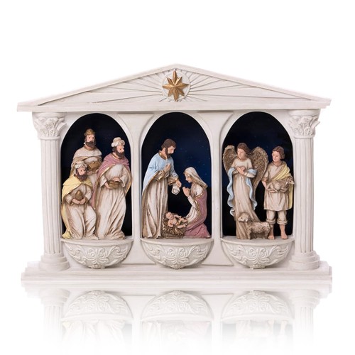 szopka bożonarodzeniowa podświetlana-1