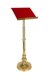 Pulpit pod mszał, do czytań - miejsce przewodniczenia