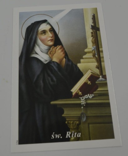 Obrazek z wizerunkiem Świętej Rity-1