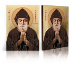 IKONA Z CERTYFIKATEM - ŚWIĘTY CHARBEL