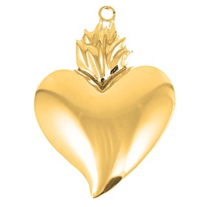 Ryngraf ze srebra próba 925 - wotum pozłacane