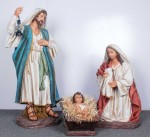 Figury do szopki Bożonarodzeniowej - Święta Rodzina YLA1006A/36SF (91CM)