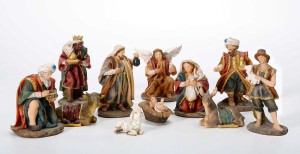 Figury do szopki Bożonarodzeniowej YLA1008 G/4 (10 cm)