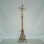 Krzyż ołtarzowy procesyjny z podstawą S-044D