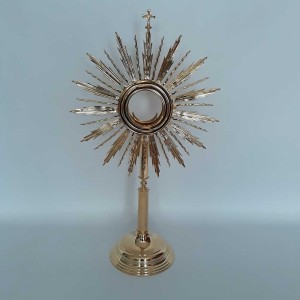 Monstrancja złocona S-161