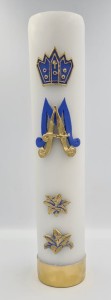 Świeca ołtarzowa - olejowa Maryjna 