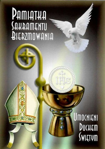 Pamiątka przyjęcia sakramentu Bierzmowania-1