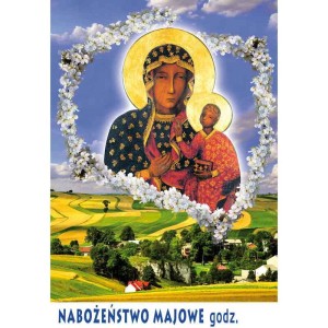 Plakat – Nabożeństwo majowe