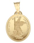 Medalik złoty - Święty Michał Archanioł próba 585