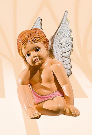 Aniołek dzieciątko 30 cm - skrzydełka do góry-1