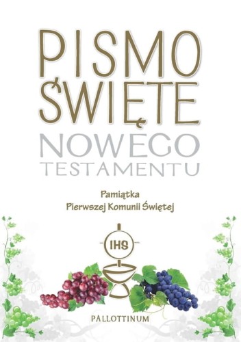 PISMO ŚWIĘTE NOWEGO TESTAMENTU Z ILUSTRACJAMI Pamiątka Pierwszej Komunii Świętej-1