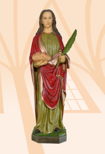 Figura żywiczna Święta Agata 110 cm