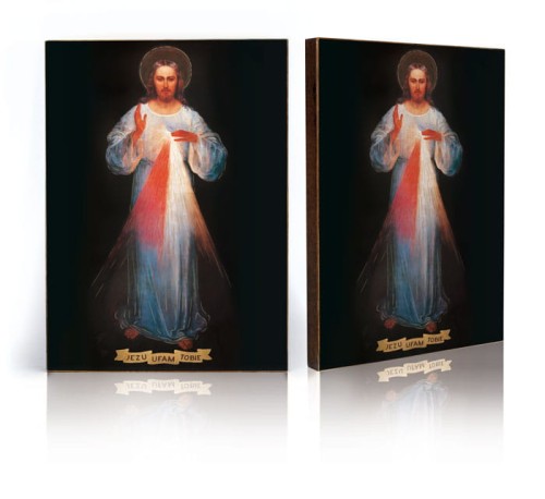 Ikona religijna Jezus Miłosierny Wileński