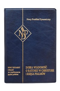 Kieszonkowy Nowy Testament i Psalmy NPD, granatowa