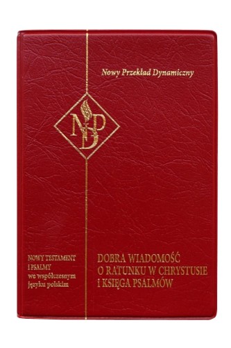 Kieszonkowy Nowy Testament i Psalmy NPD, bordowa