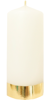 świeca parafinowa biała-1