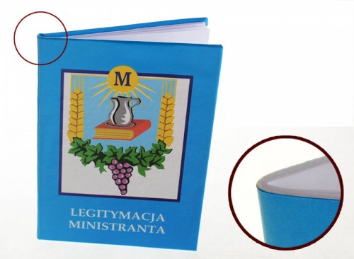 Legitymacja Ministranta forma książeczki