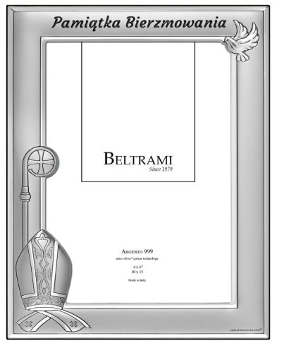RAMKA PAMIĄTKA BIERZMOWANIA