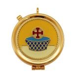 Cyborium złocone na 12 komunikantów S/530-32