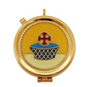 Cyborium złocone na 12 komunikantów S/530-32