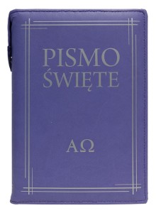 Pismo Święte WDS w etui - fioletowe