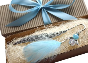 ZAKŁADKA DO KSIĄŻKI - BAJECZNY BŁĘKITNY ANIOŁ -KL8167