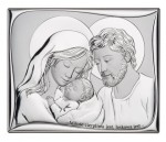 Obrazek posrebrzany św. Rodzina DS11/2