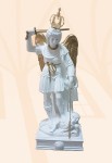 Figura żywiczna święty Michał Archanioł z Gargano 100 cm E/902C - 582Z